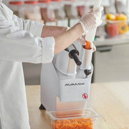 AVAMIX CFP12D Dice Continuous Feed Food Processor with 12 Discs - 3/4 hp 177CFP12D